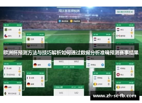 欧洲杯预测方法与技巧解析如何通过数据分析准确预测赛事结果